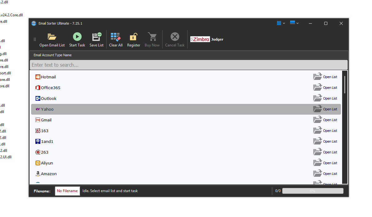 Email Sorter Ultimate Pro 2026 | Advanced Email List Cleaning & Sorting Software icon