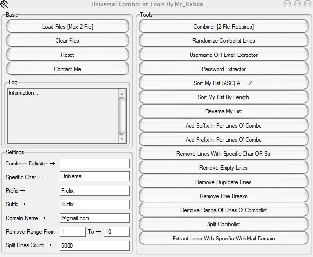 Universal ComboList Tools – Best Combo List Tools icon