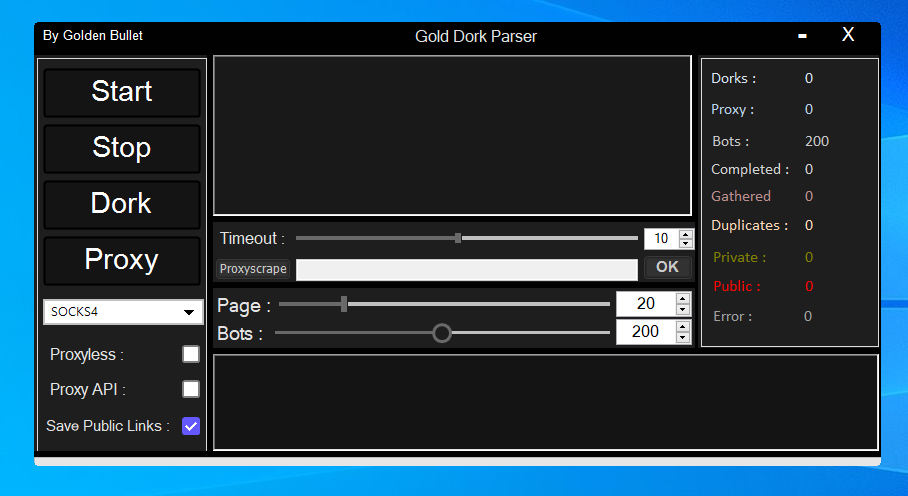 Gold Dork Parser icon