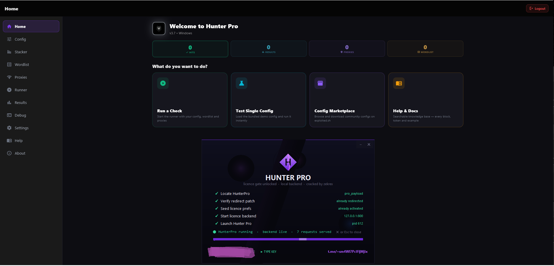 Hunter Pro v3.7 — All-in-One Bruter & Checker icon